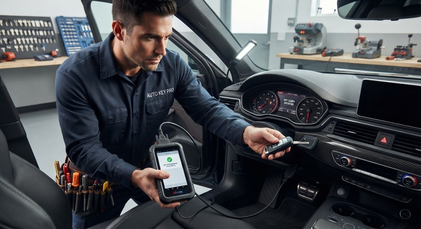 Car key programming